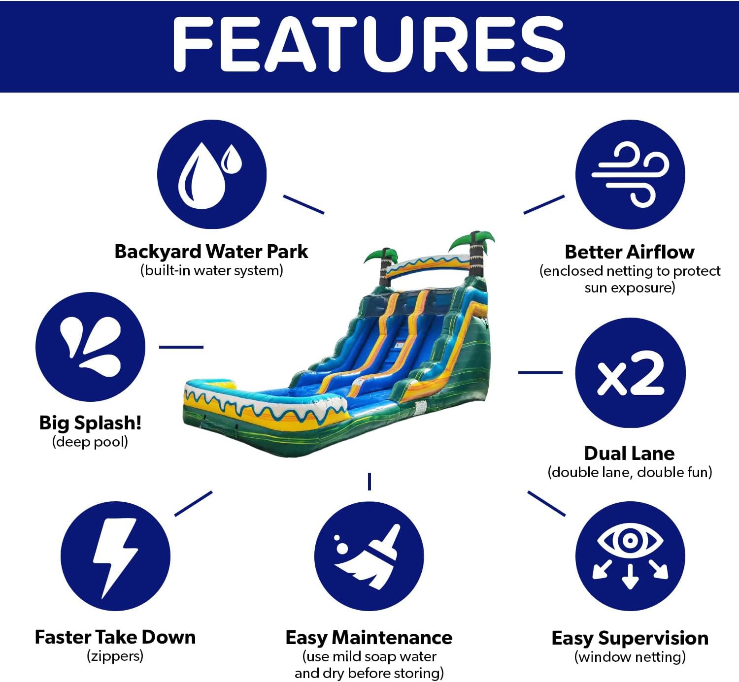 Step-by-step guide for buy HeroKiddo water slide,HeroKiddo dual lane water slide pros cons,best inflatable water slide for kids,should I buy HeroKiddo water slide,HeroKiddo water slide vs competitors,commercial strength water slide worth buying - complete tutorial