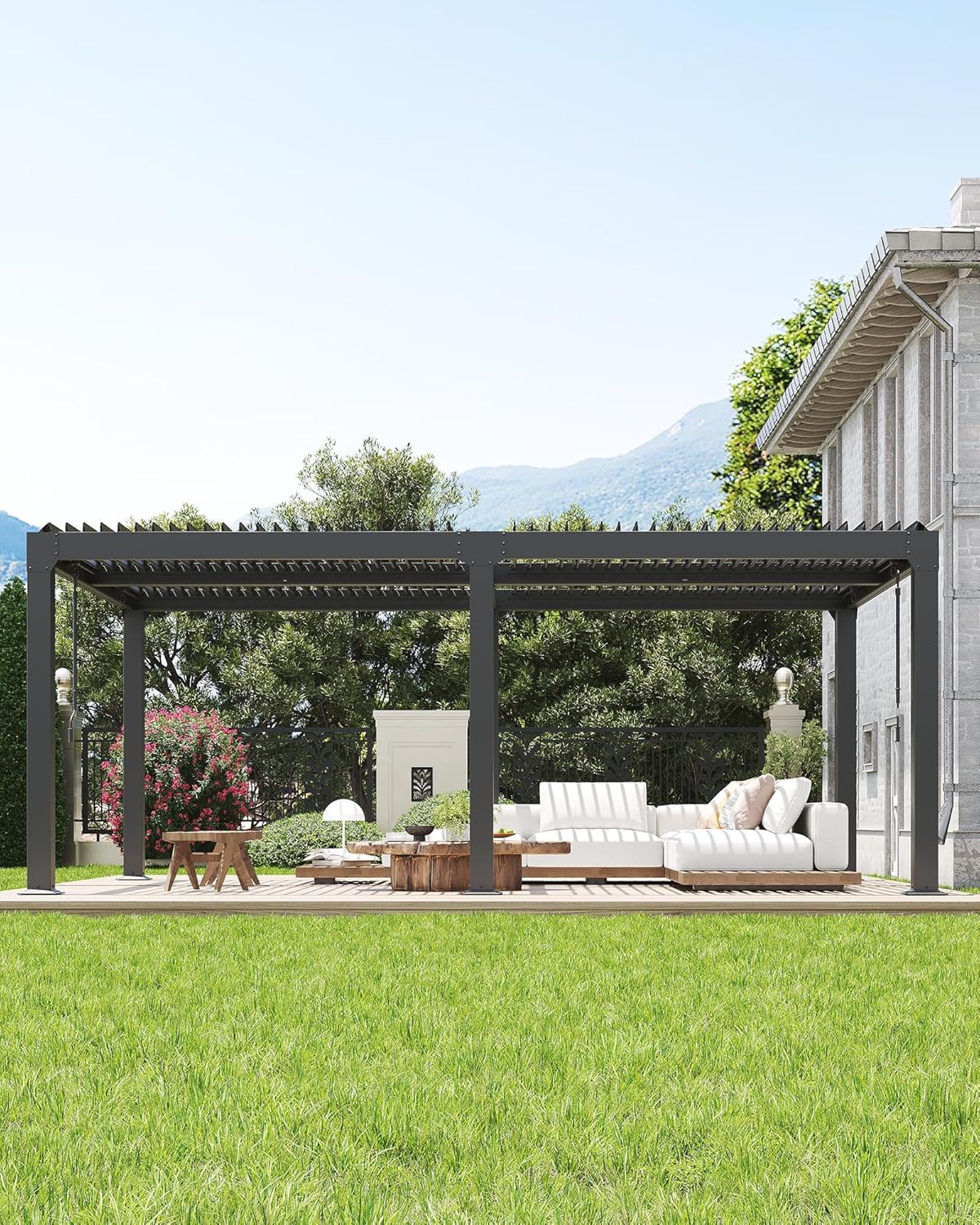Image 1 of buy IDEALHOUSE louvered pergola