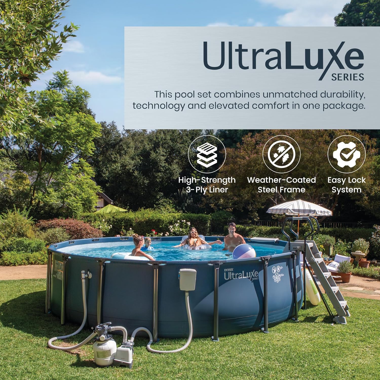 Step-by-step guide for buy INTEX UltraLuxe 20 ft pool,should I buy INTEX UltraLuxe pool,INTEX UltraLuxe vs saltwater pools,INTEX UltraLuxe pool pros cons,best above ground pool with Wi-Fi,INTEX UltraLuxe worth buying - complete tutorial