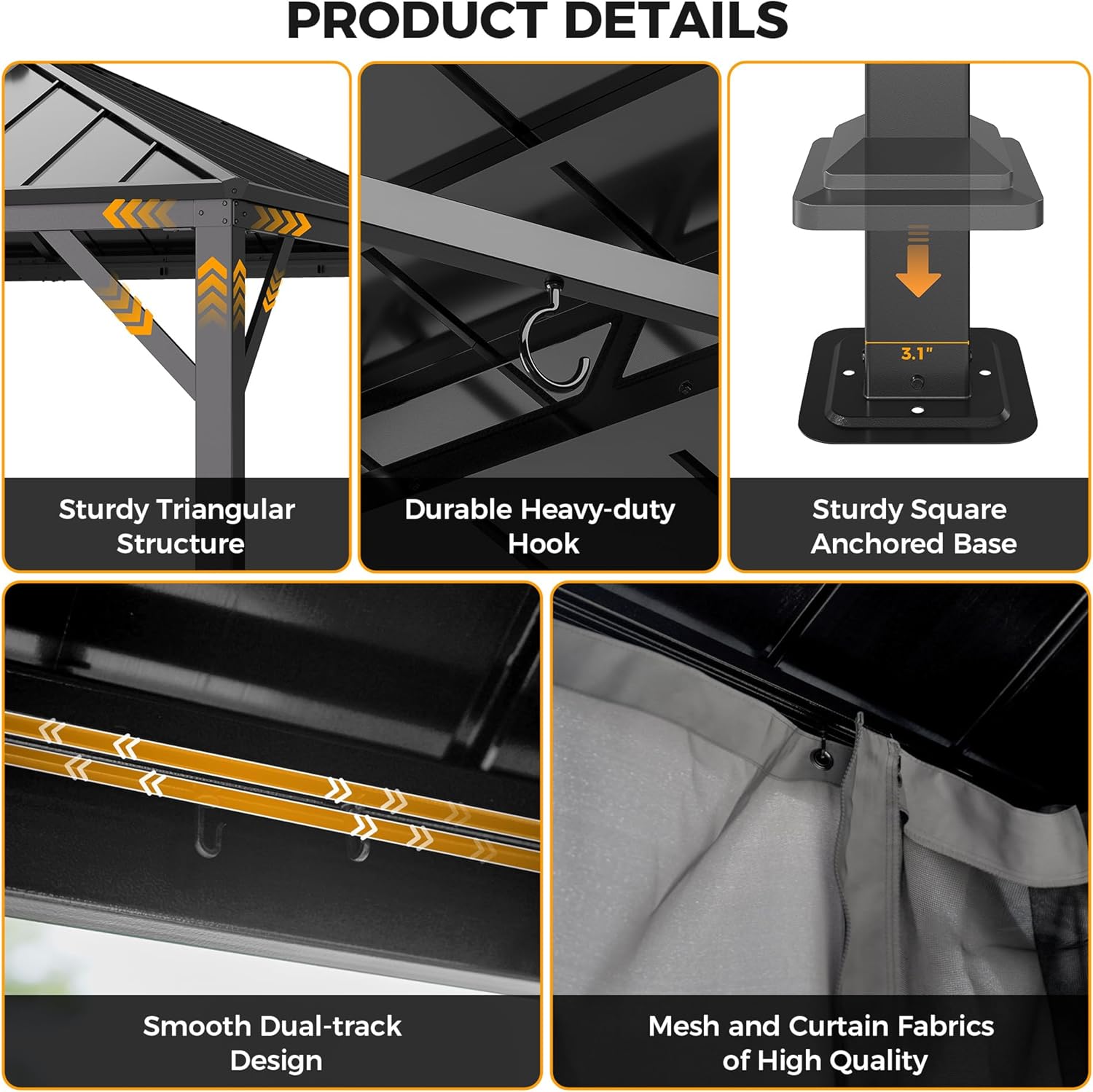buy IRONCK hardtop gazebo,should I buy IRONCK gazebo,IRONCK gazebo vs competitors,IRONCK hardtop gazebo pros cons,best large gazebo for backyard,IRONCK gazebo worth buying performance testing and real-world results