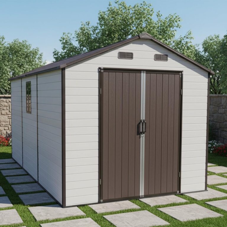 Image 1 of buy Jaxenor 8x14ft resin storage shed