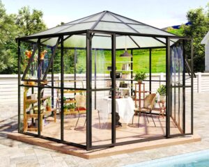 Image 1 of buy Jocisland hexagonal greenhouse