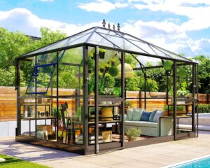 Image 1 of buy Jocisland polycarbonate greenhouse