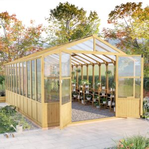 Image 1 of buy Jocisland wood greenhouse