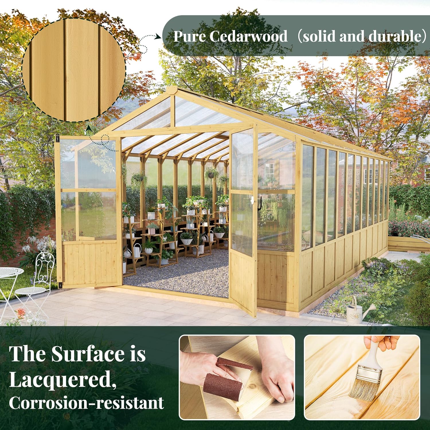 Step-by-step guide for buy Jocisland wood greenhouse,Jocisland greenhouse pros cons,cedar wood greenhouse worth buying,walk-in greenhouse for backyard,best wood greenhouse for gardens,Jocisland greenhouse vs alternatives - complete tutorial