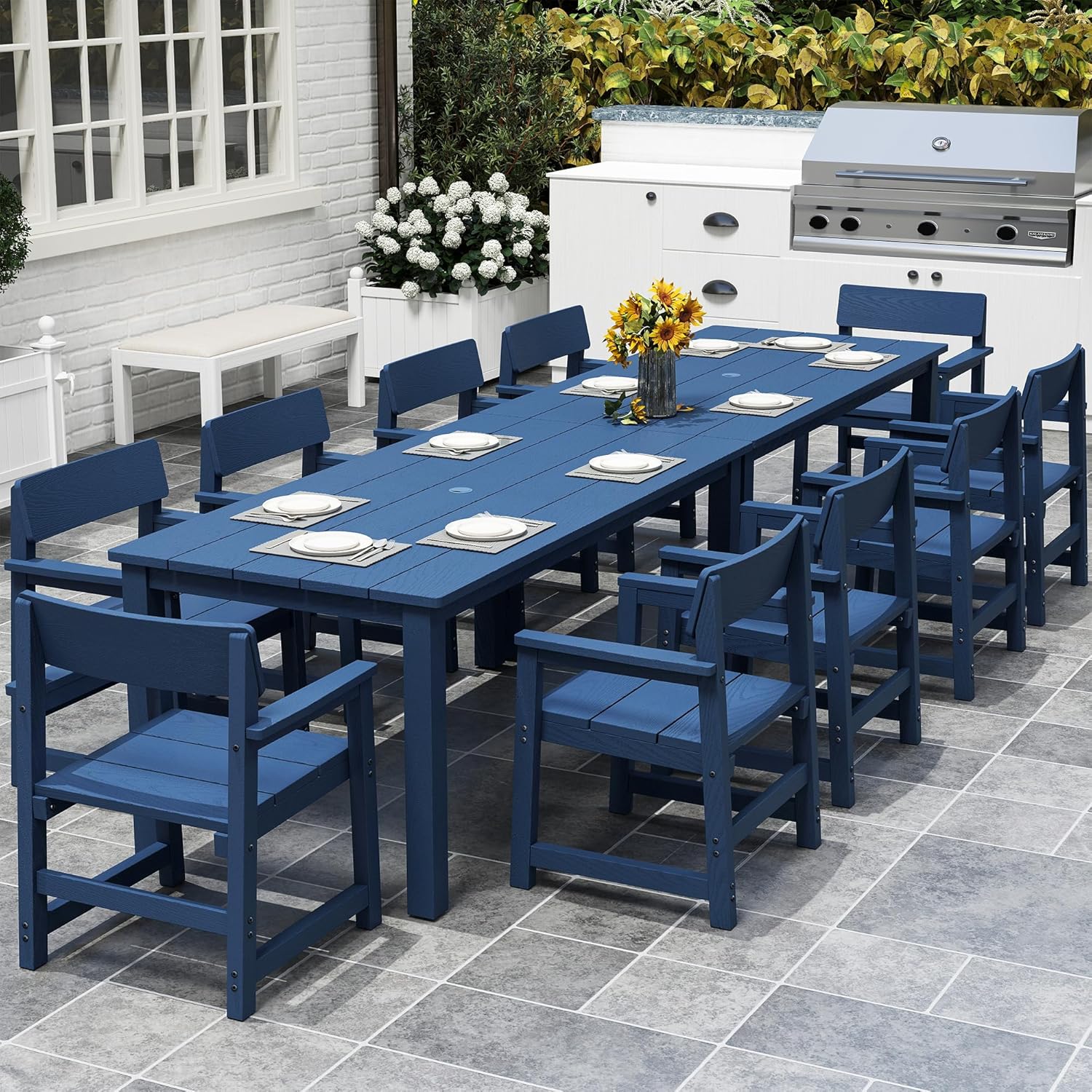 Step-by-step guide for buy Jocoevol 12 piece patio dining set,Jocoevol patio dining set pros cons,best outdoor dining set for 10 persons,HIPS vs HDPE patio furniture,should I buy Jocoevol dining set,Jocoevol 12 piece set worth buying - complete tutorial