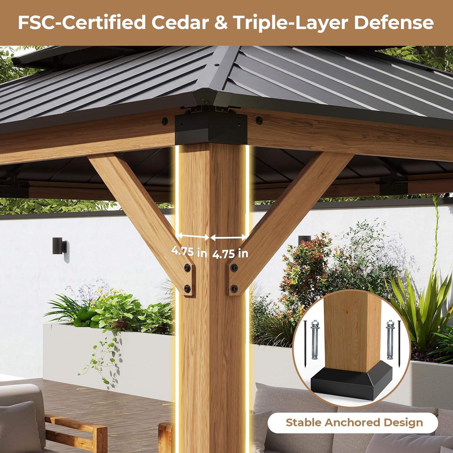 buy Jocoevol wood gazebo,Jocoevol hardtop gazebo pros cons,best wooden gazebo for backyard,Jocoevol gazebo worth buying,12x16 wood gazebo vs metal,should I buy a wooden gazebo for patio performance testing and real-world results