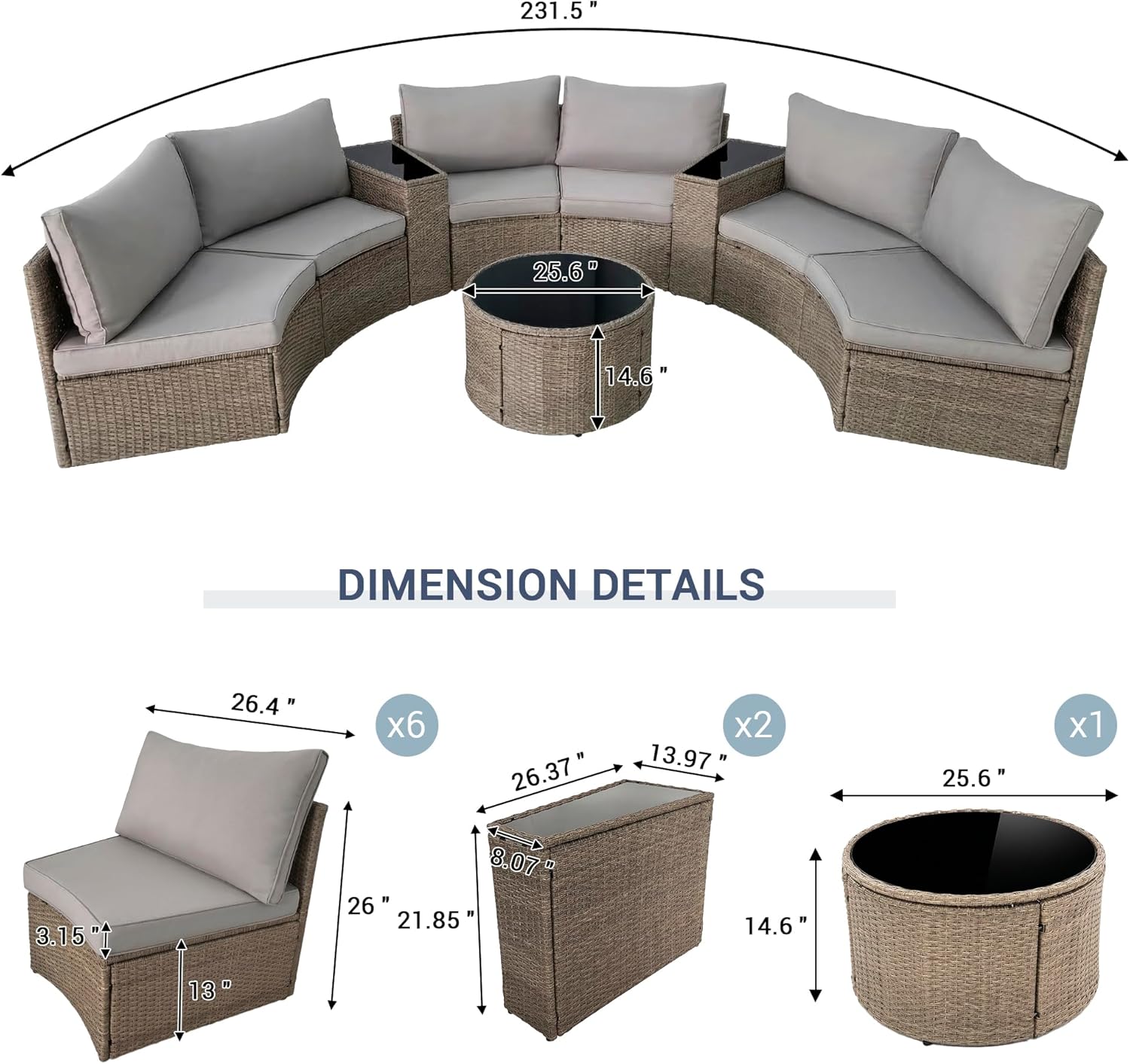 Step-by-step guide for buy KEIKI 9-piece patio set,KEIKI half-moon sectional worth it,best rattan conversation set for car,curved wicker sofa set pros cons,KEIKI patio set vs alternatives,light gray outdoor furniture for backyard - complete tutorial