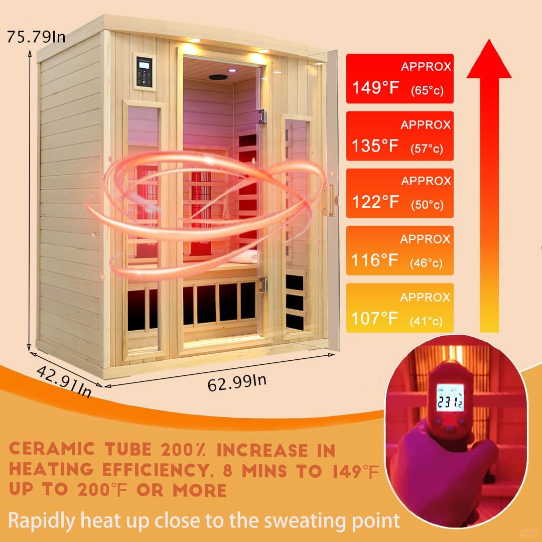 Step-by-step guide for buy KUNSANA 3 person infrared sauna,KUNSANA sauna pros cons,best low EMF infrared sauna for home,ceramic infrared sauna vs carbon heating,should I buy a 3 person sauna home,KUNSANA sauna worth buying - complete tutorial