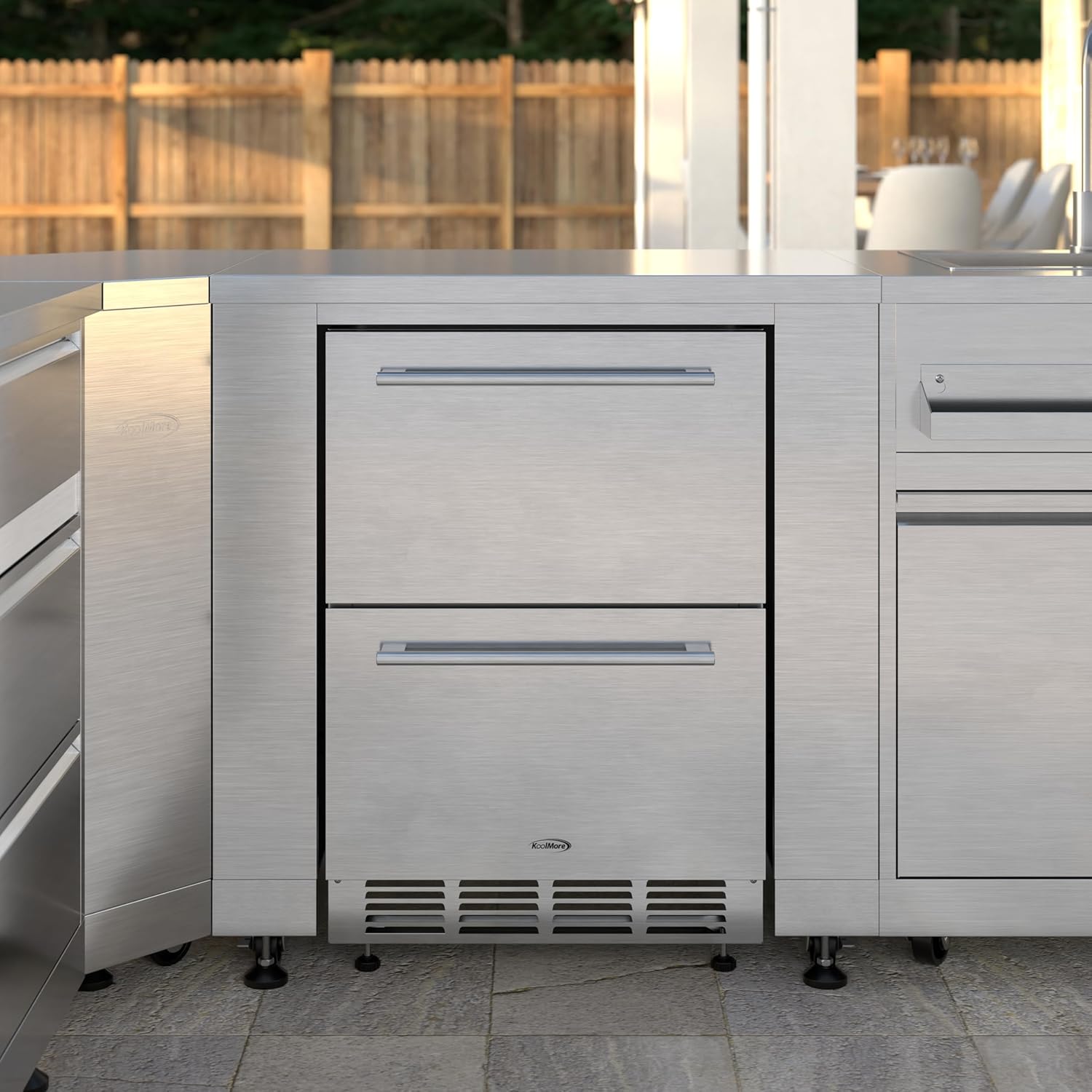 buy KoolMore outdoor refrigerator,KoolMore outdoor refrigerator pros cons,best outdoor refrigerator for kitchen,KoolMore KM-OKS-RD2 worth it,should I buy KoolMore outdoor fridge,KoolMore vs other outdoor refrigerators unboxing and complete package contents