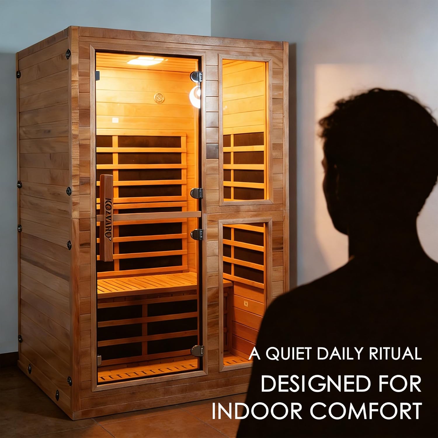 buy Kozyard infrared sauna,should I buy Kozyard sauna,Kozyard 2 person sauna pros cons,Kozyard infrared sauna worth it,best home sauna for couples,Kozyard sauna vs alternatives unboxing and complete package contents