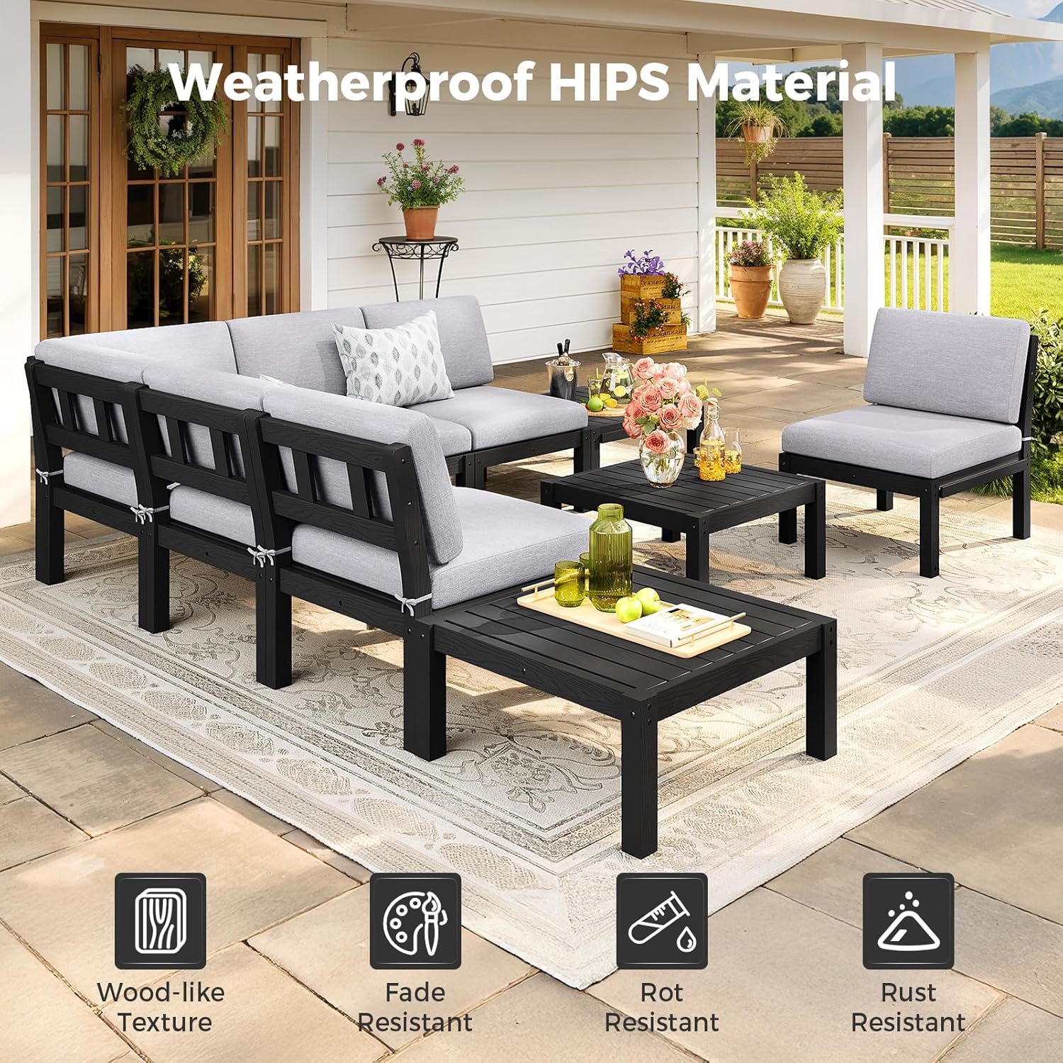 buy L-shaped patio conversation set,best outdoor sectional for deck,L shaped patio set pros cons,modular outdoor sofa worth buying,all weather patio furniture for poolside,patio conversation sets vs sectional performance testing and real-world results