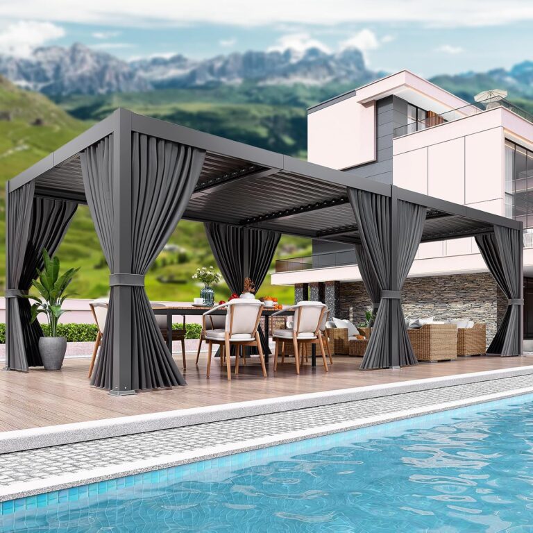 Image 1 of buy LEVELEVE 10x20 louvered pergola
