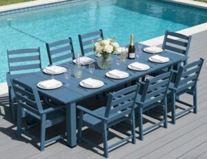 Image 1 of buy LOUNZY 9 piece patio dining set