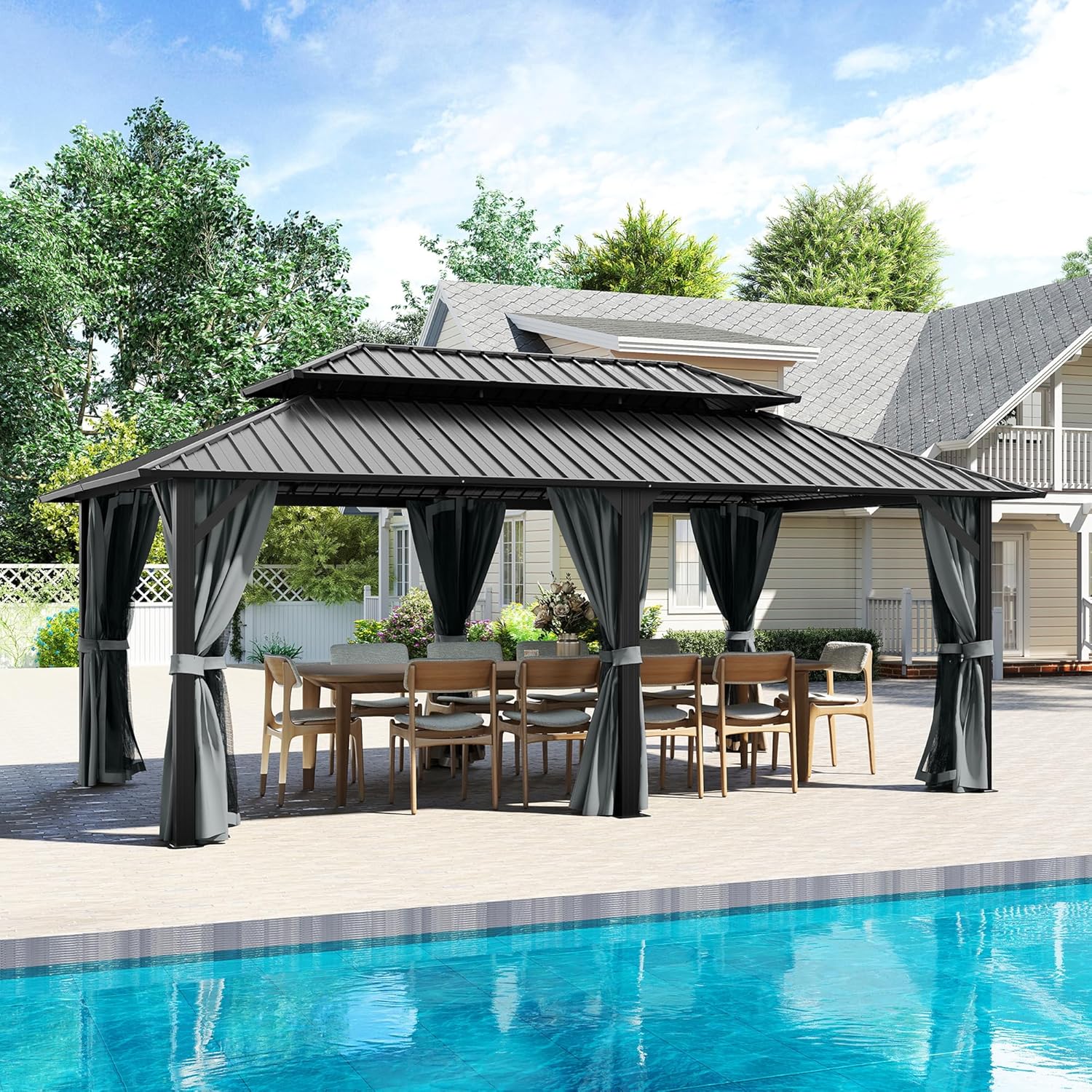 Image 1 of buy LUXIJOY hardtop gazebo