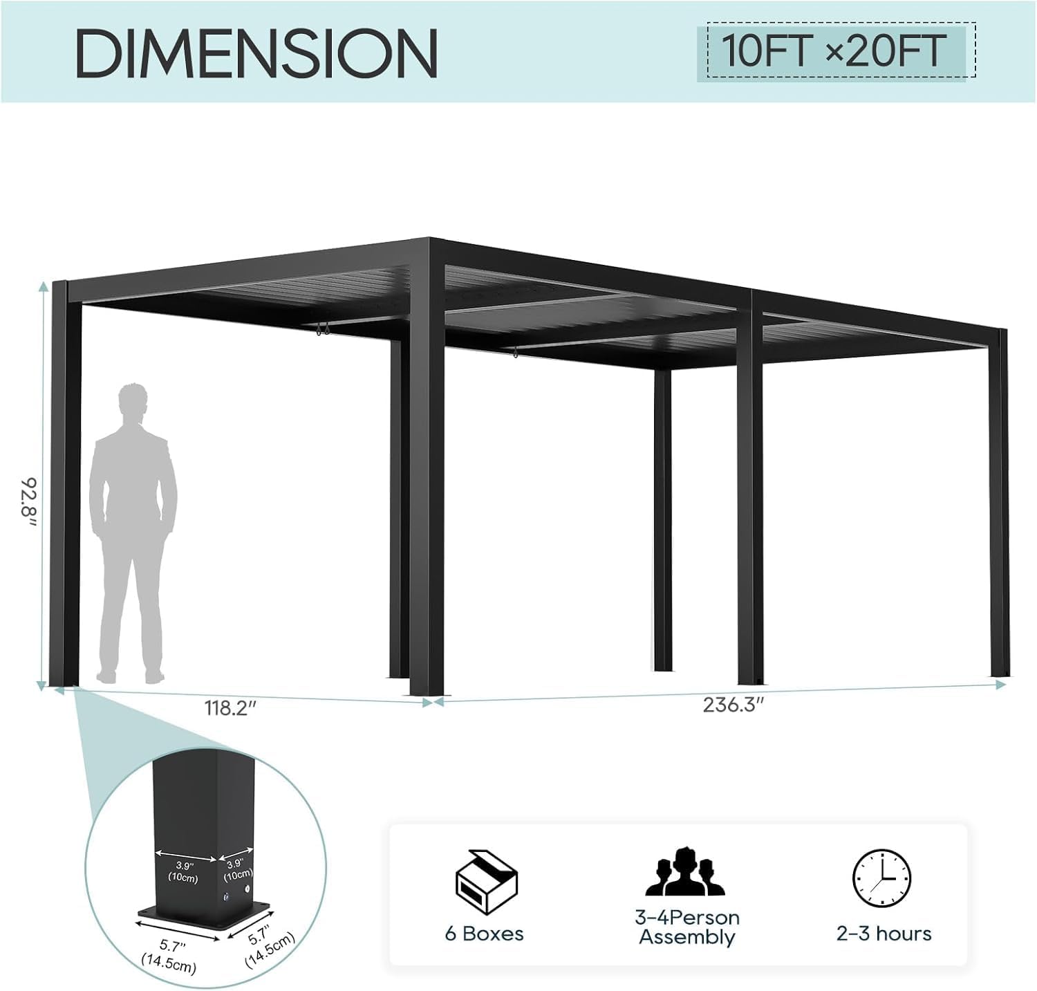 buy LVUYOYO louvered pergola,should I buy an adjustable roof pergola,LVUYOYO pergola pros cons,louvered pergola for patio worth it,best aluminum pergola for garden,LVUYOYO vs alternative pergolas unboxing and complete package contents