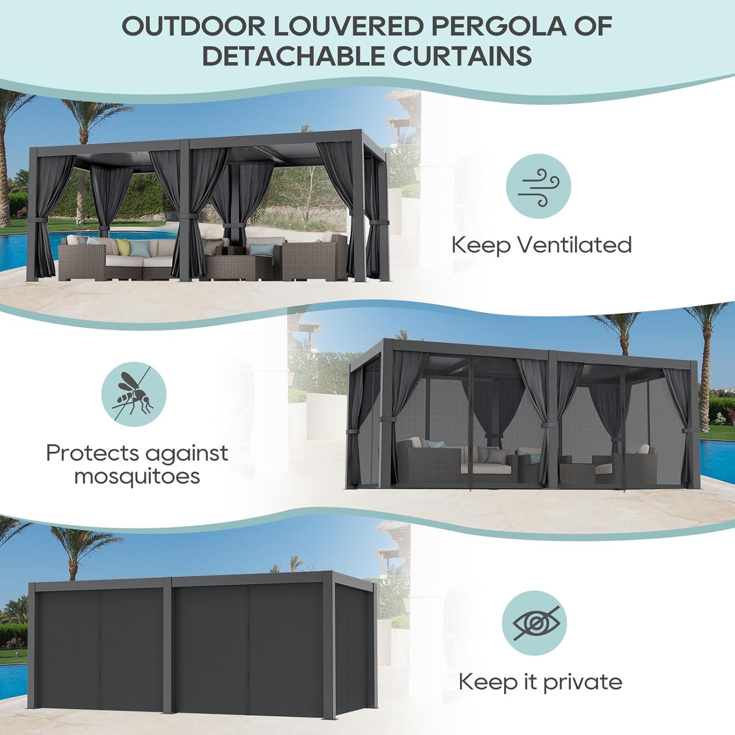 buy LVUYOYO louvered pergola,should I buy louvered pergola,LVUYOYO pergola vs competitors,louvered pergola pros cons,best adjustable roof pergola for patio,LVUYOYO pergola worth buying unboxing and complete package contents