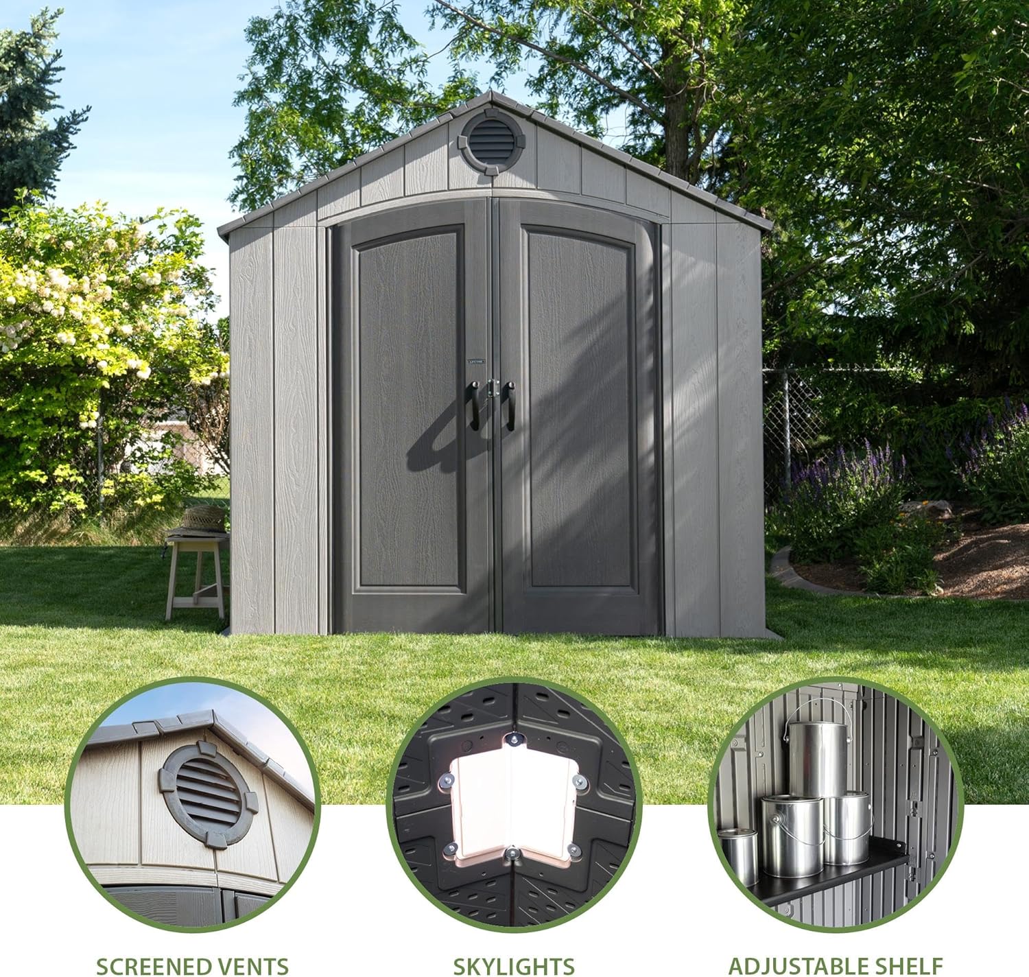 buy Lifetime 8x10 storage shed,should I buy a Lifetime shed,Lifetime 8x10 vs Suncast shed,Lifetime storage shed pros cons,best outdoor storage shed for garden,Lifetime 8x10 shed worth buying unboxing and complete package contents