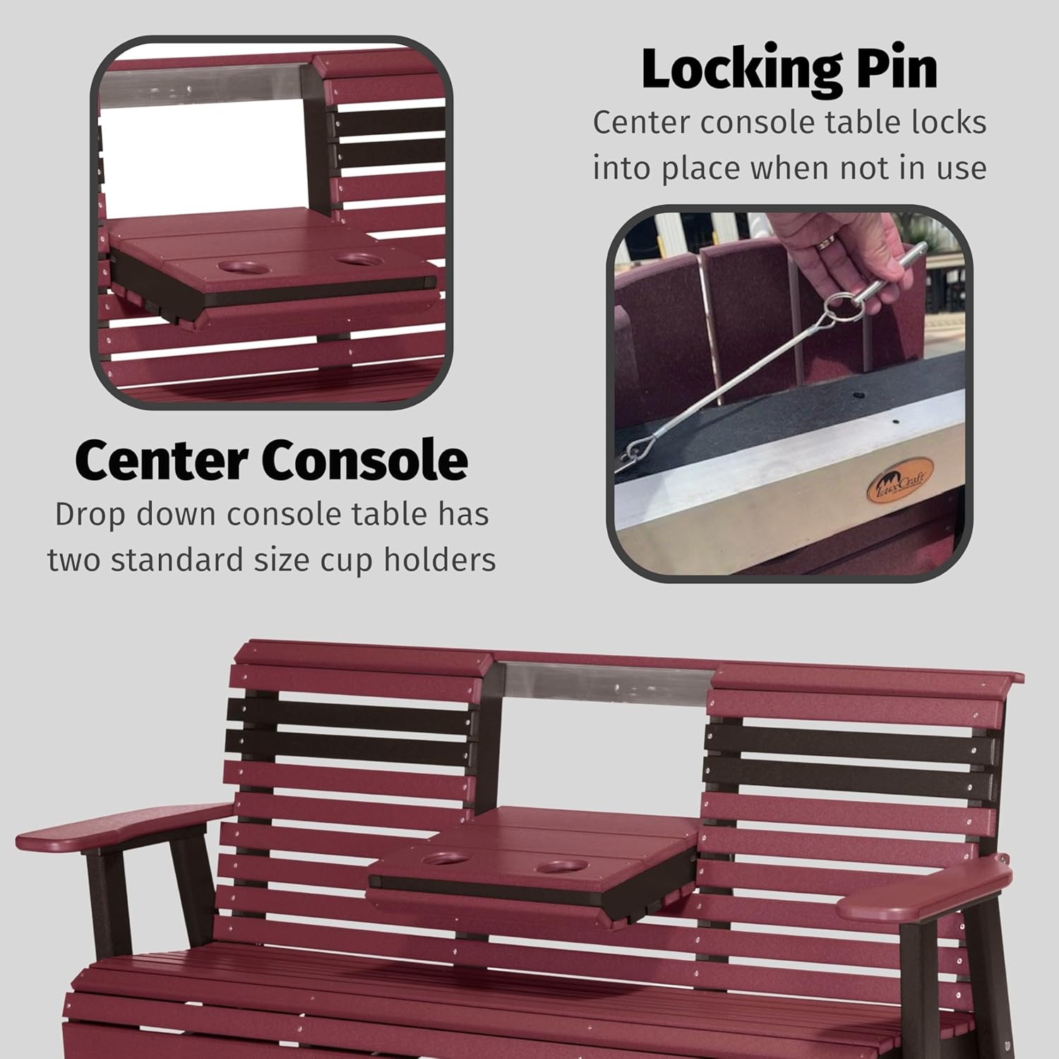 buy LuxCraft glider bench,is LuxCraft glider worth buying,best recycled plastic glider bench,LuxCraft glider vs other gliders,LuxCraft glider pros cons,LuxCraft glider bench for patio performance testing and real-world results