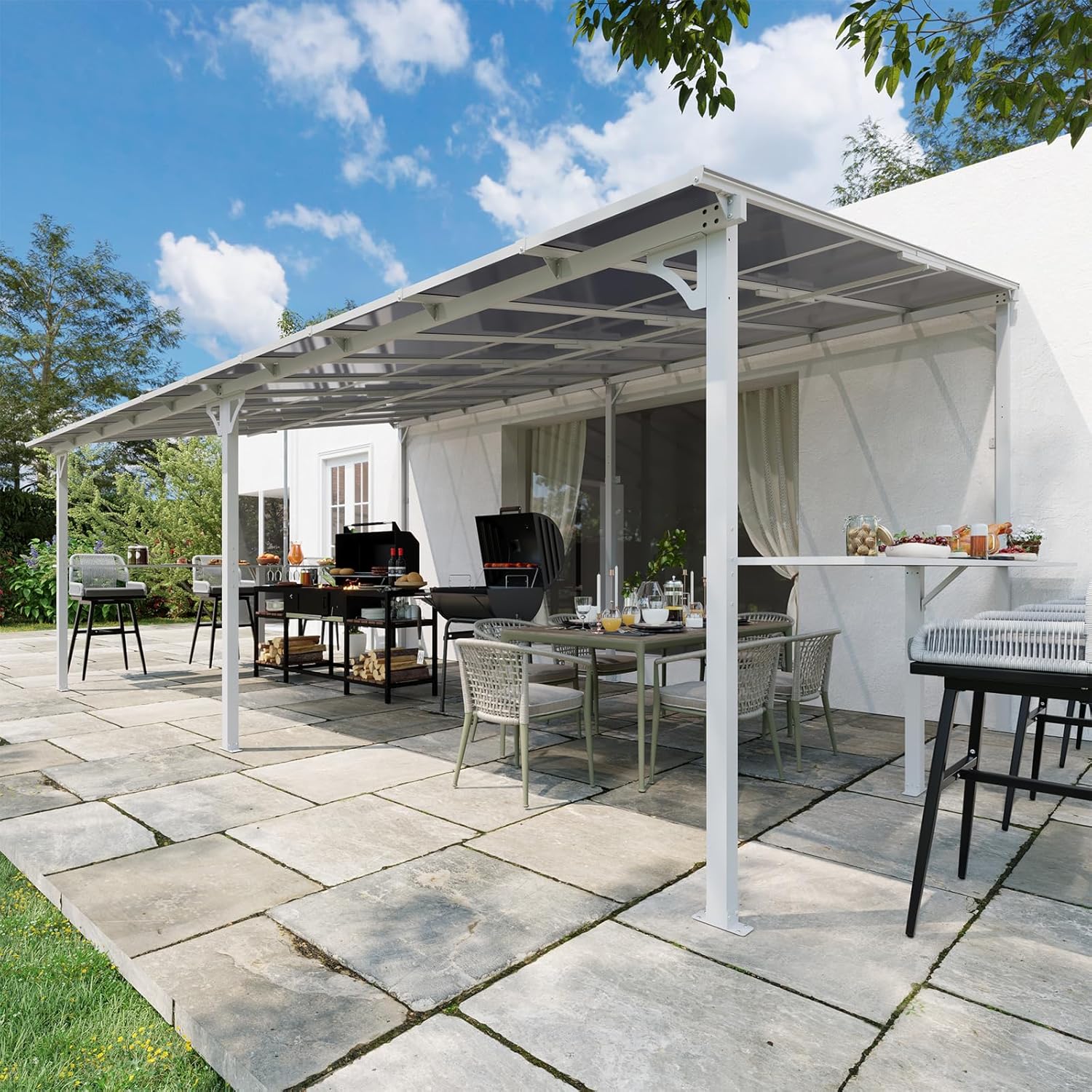 Image 1 of buy MEISSALIVVE wall mounted gazebo