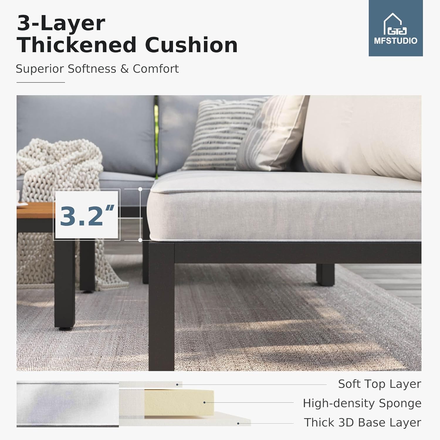 buy MFSTUDIO patio furniture set,best outdoor sectional for backyard,MFSTUDIO modular sofa pros cons,metal patio conversation set worth it,should I buy MFSTUDIO outdoor couch,MFSTUDIO vs similar brands performance testing and real-world results