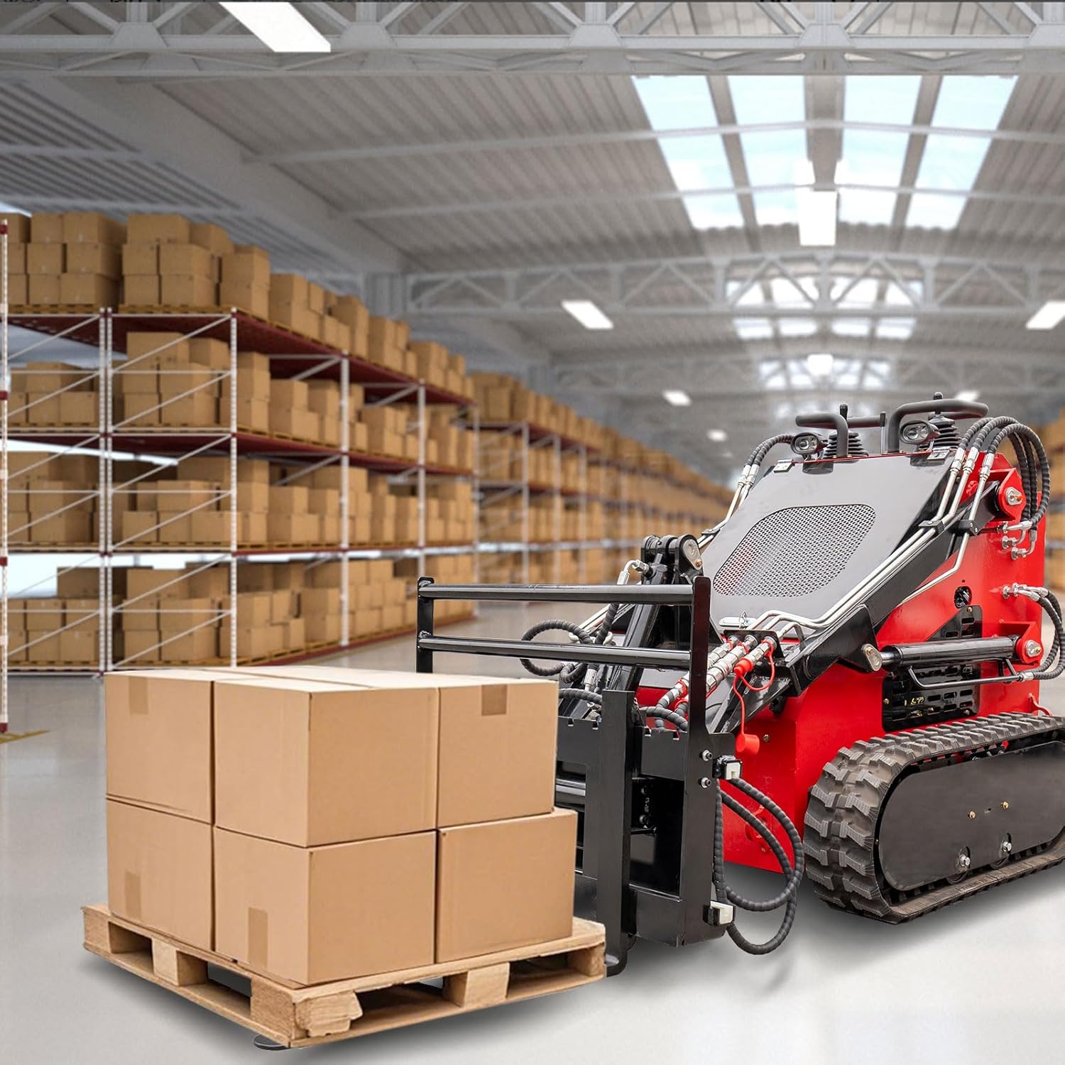 buy MMS lateral pallet fork attachment,MMS side shift fork pros cons,universal skid steer quick tach mounting system,hydraulic side shift fork for skid steer,best skid steer pallet fork attachment,MMS lateral pallet fork worth buying performance testing and real-world results