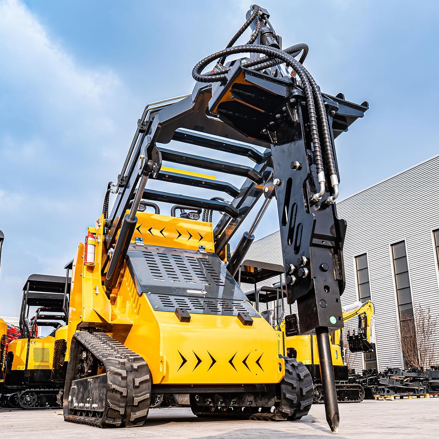 buy MMS skid steer breaker hammer,MMS hydraulic breaker for small skid steer,best skid steer breaker hammer for demolition,MMS breaker hammer pros and cons,should I buy MMS breaker hammer for my loader unboxing and complete package contents