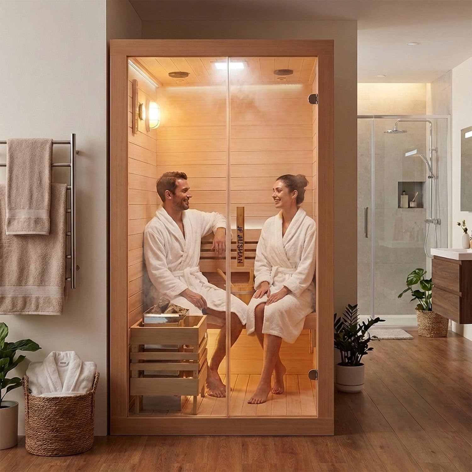 buy Majus 2 person sauna,Majus home sauna pros cons,should I buy a 2 person indoor sauna,Majus sauna vs competitors,best Canadian hemlock sauna,Majus sauna worth buying unboxing and complete package contents