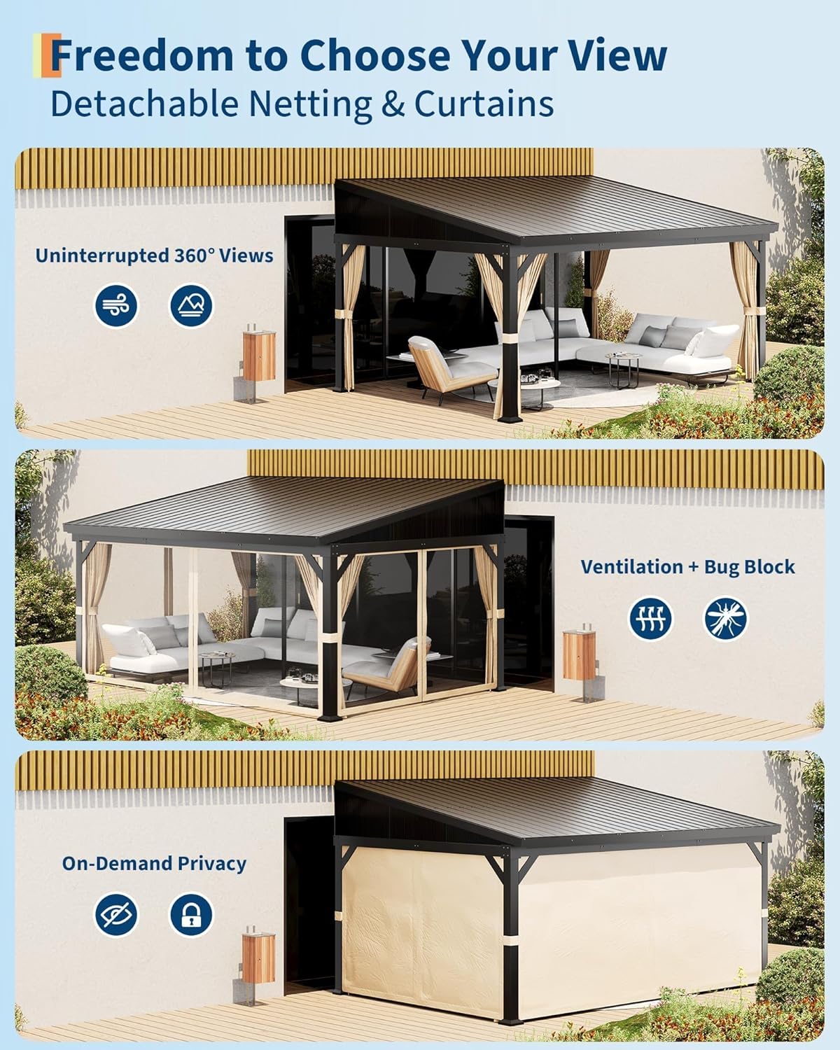 Step-by-step guide for buy MilleLoom wall mounted gazebo,MilleLoom lean to gazebo pros cons,best wall mounted gazebo for patio,should I buy MilleLoom gazebo,MilleLoom gazebo vs Palram,wall mounted gazebo with gutters worth it - complete tutorial