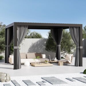 Image 1 of buy Modern Shade Aurora louvered pergola