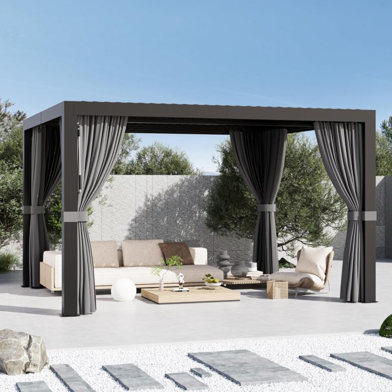 Image 1 of buy Modern Shade Aurora louvered pergola