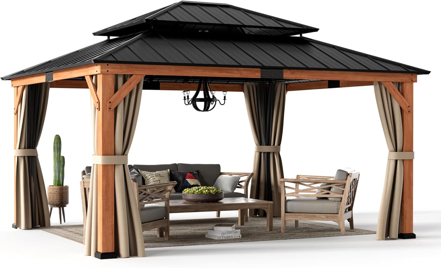 buy Modern Shade Wood Gazebo,Modern Shade Wood Gazebo worth it,best cedar gazebo for grill,Modern Shade gazebo pros cons,should I buy a wood gazebo for backyard,hardtop gazebo vs soft top performance testing and real-world results