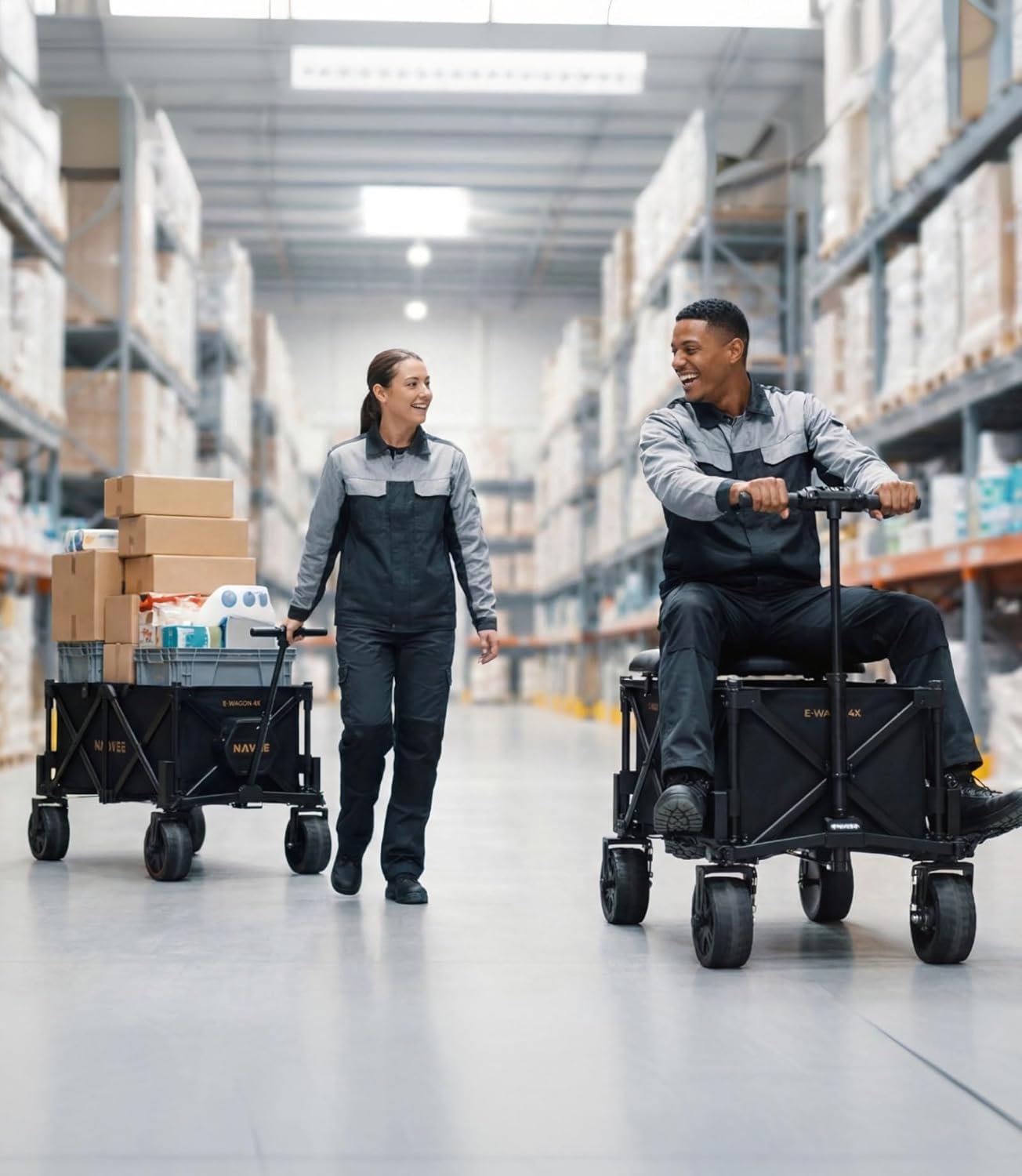 buy NAVEE 4X electric wagon cart,NAVEE 4X electric wagon cart pros cons,NAVEE 4X vs utility cart alternatives,best heavy duty electric wagon for camping,should I buy NAVEE 4X wagon,NAVEE 4X static load 1300 lbs worth buying unboxing and complete package contents