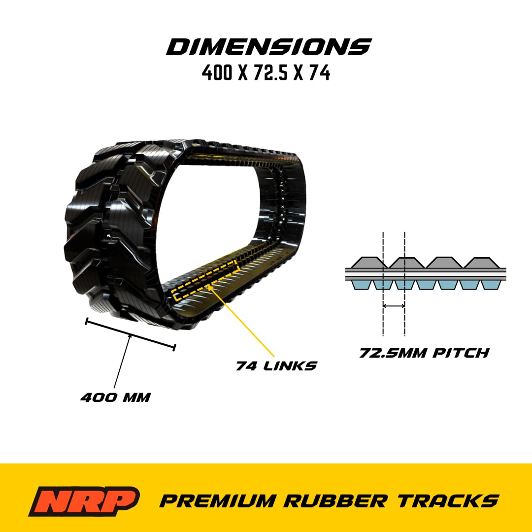 buy NRP 400x72.5x74 rubber track,best rubber track for Bobcat 337,NRP track vs other brands,NRP 400x72.5x74 pros cons,compact track loader track replacement,where to get NRP rubber track unboxing and complete package contents