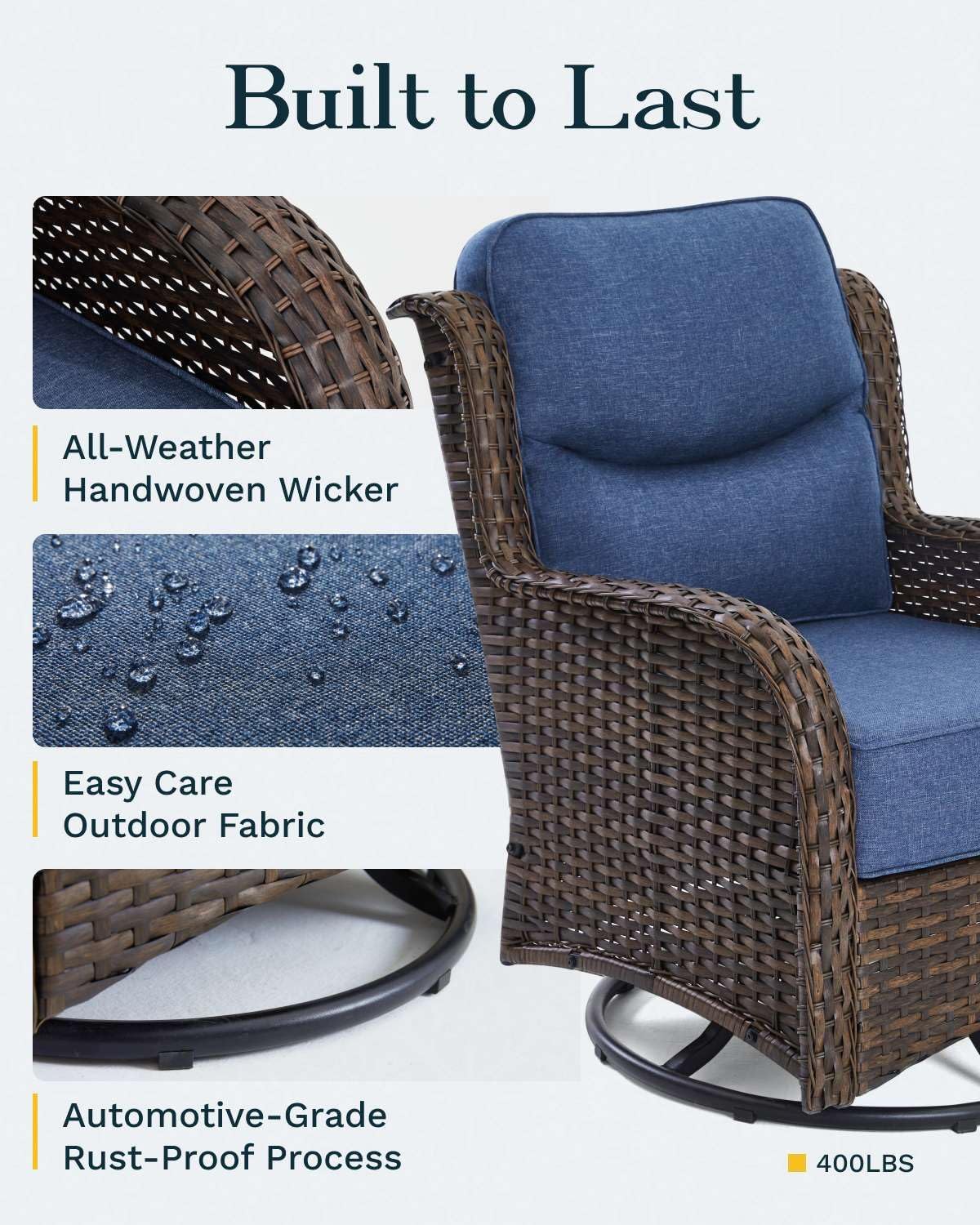 buy NUSBAY outdoor patio set,best swivel rocking chairs for deck,NUSBAY wicker conversation set pros cons,oversized patio furniture worth buying,should I buy 8 piece patio set performance testing and real-world results