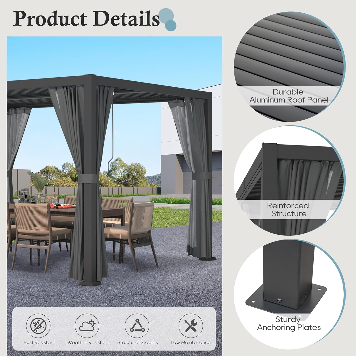 buy ONLYCTR aluminum pergola,should I buy ONLYCTR pergola,ONLYCTR pergola vs competitors,best aluminum pergola for patio,ONLYCTR pergola pros cons,ONLYCTR pergola worth buying performance testing and real-world results