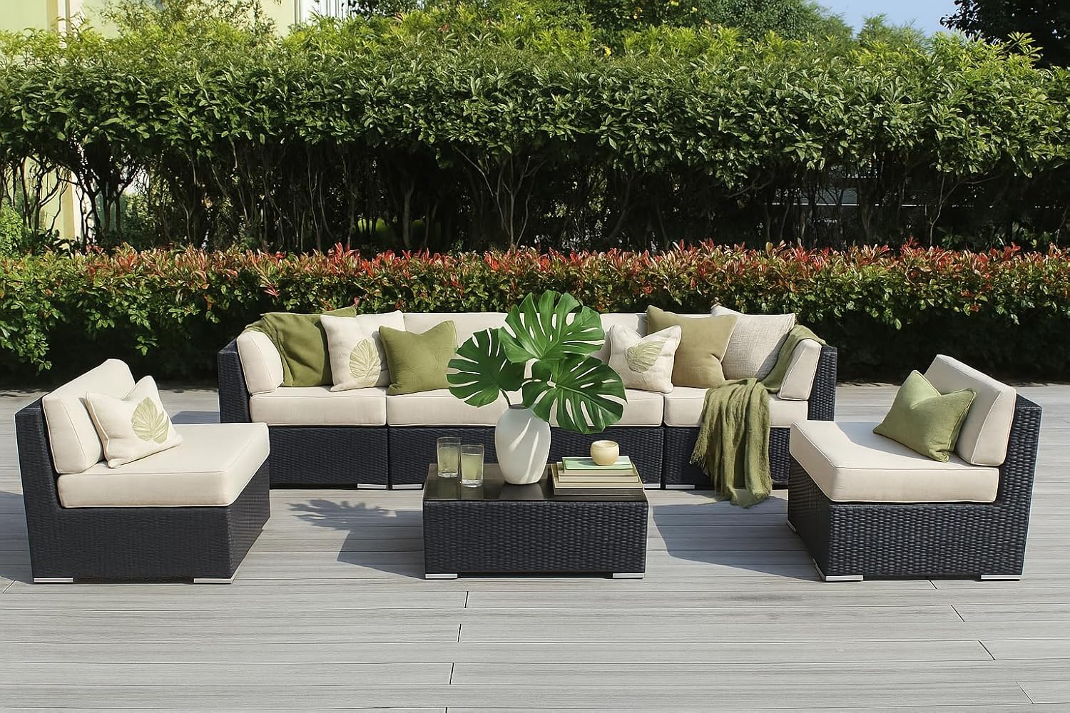 buy Ohana Depot patio furniture set,should I buy Ohana Depot sectional,Ohana Depot vs other wicker sets,Ohana Depot patio set pros cons,best outdoor furniture for rain,Ohana Depot furniture worth buying unboxing and complete package contents