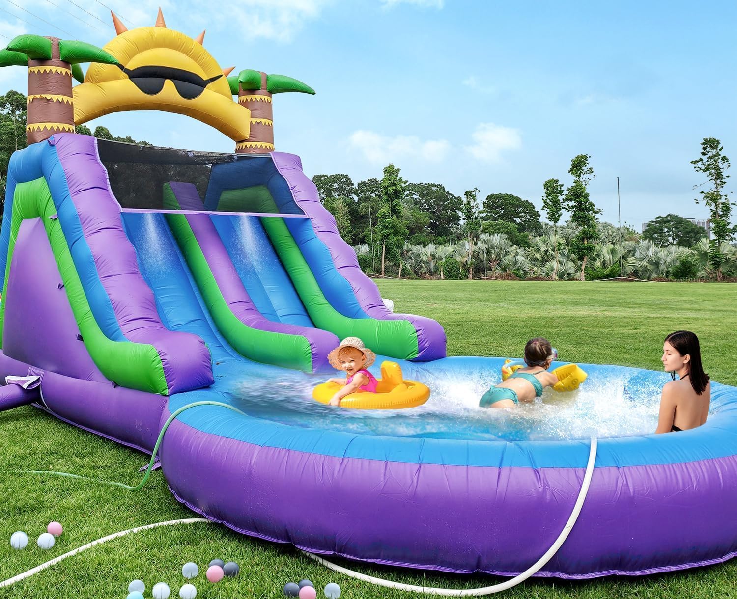 Image 1 of buy Okayego 26ft commercial water slide for adults