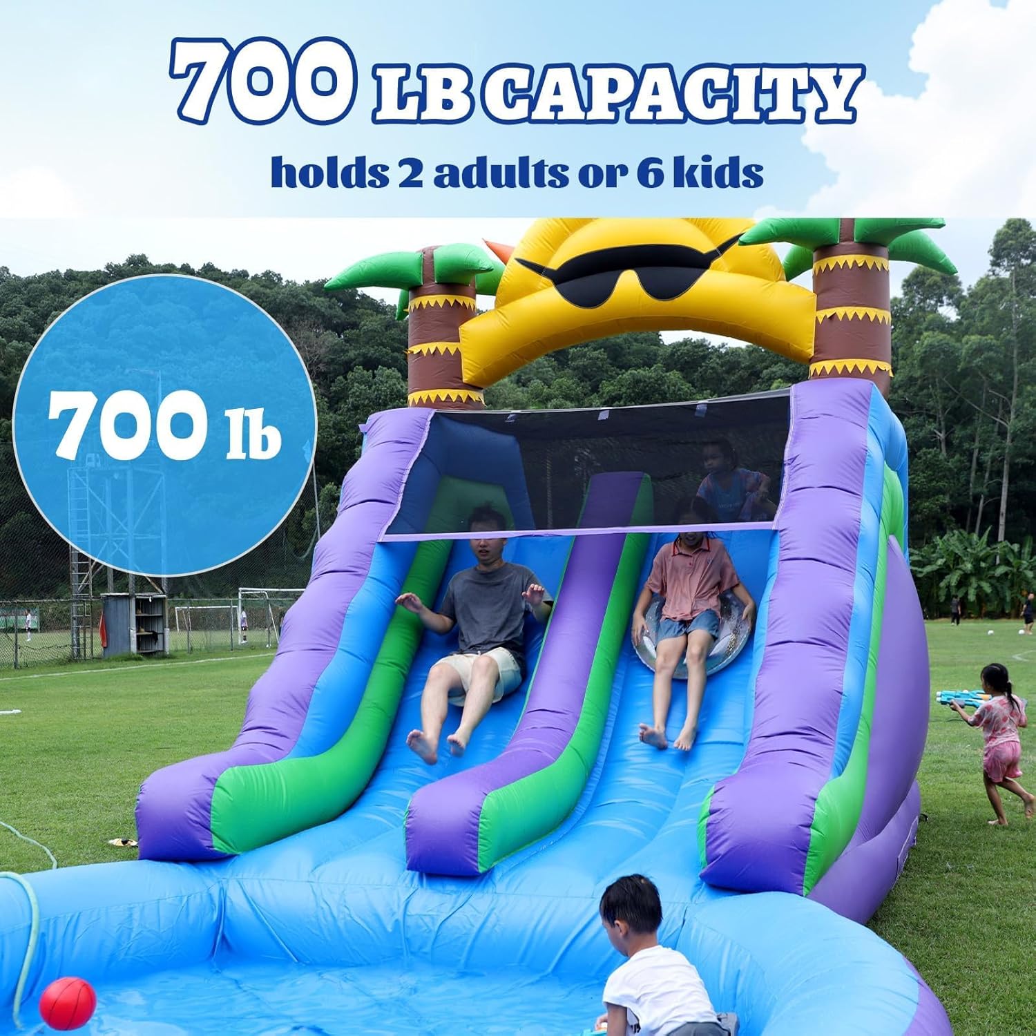 buy Okayego 26ft commercial water slide for adults,should I buy this inflatable water slide for adults,Okayego 26ft water slide vs alternatives,commercial grade water slide pros cons,heavy duty PVC water slide worth buying,best double water slide for backyard performance testing and real-world results