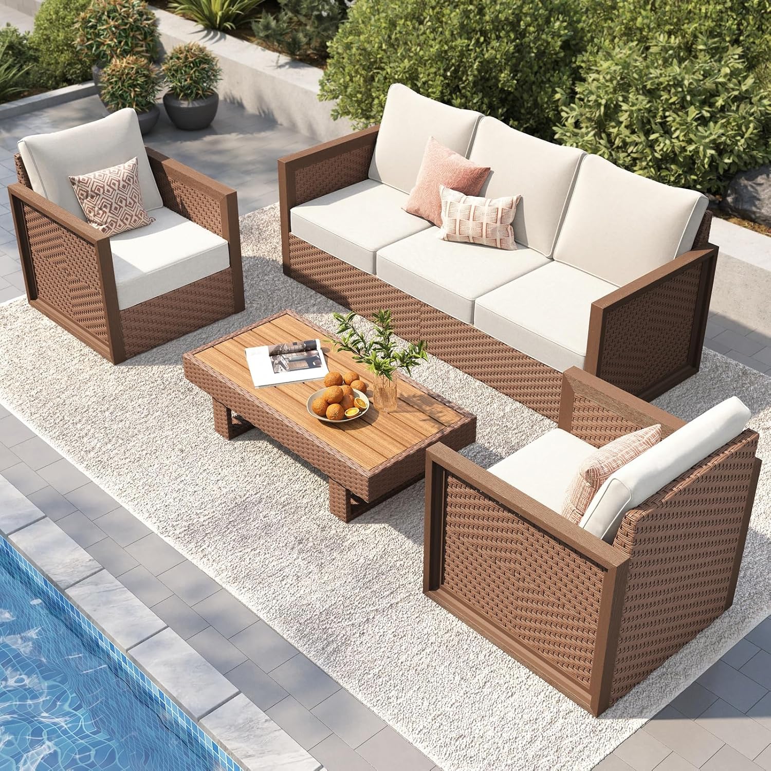 Image 1 of buy PHI VILLA HDPE patio furniture set