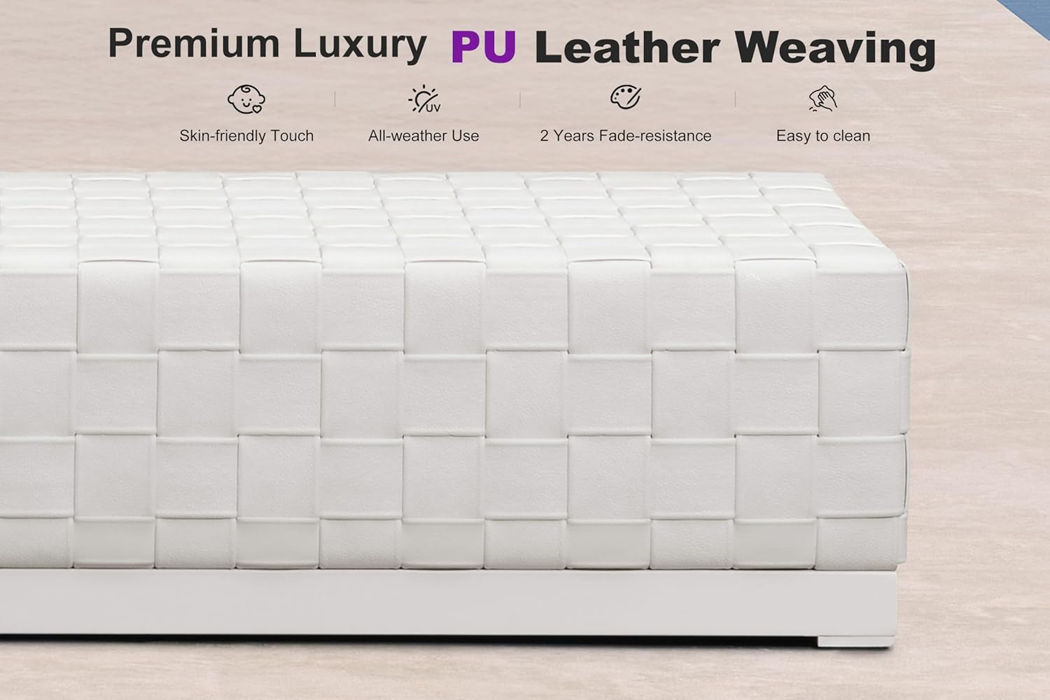 Step-by-step guide for buy PURPLE LEAF chaise lounge set,PURPLE LEAF patio lounge chair worth buying,best outdoor chaise lounge for pool,PURPLE LEAF vs other chaise lounges,PU leather patio chair pros cons,adjustable pool lounge chair features - complete tutorial