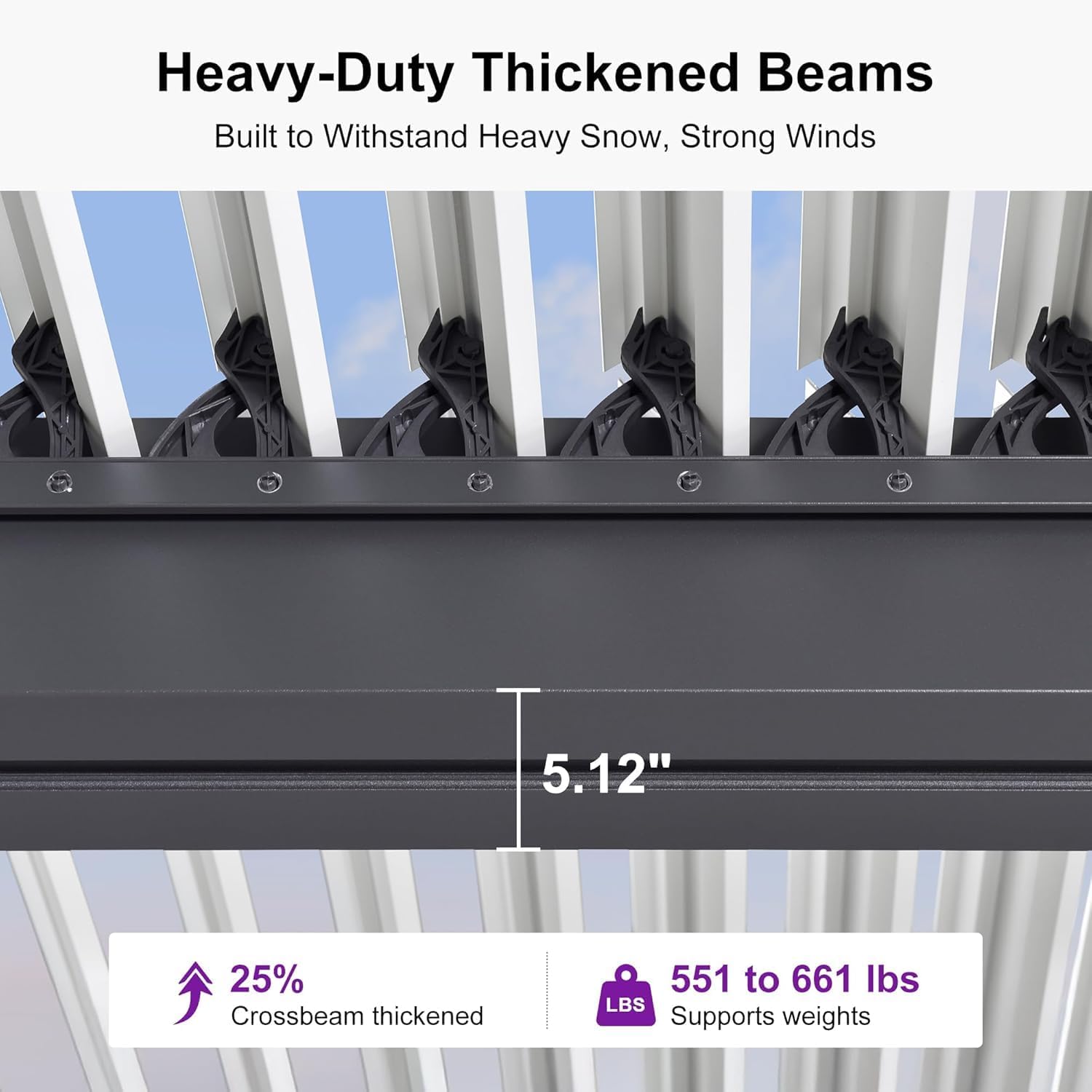 Unboxing the PURPLE LEAF pergola kit, showing all components, hardware, and the comprehensive instruction manual.