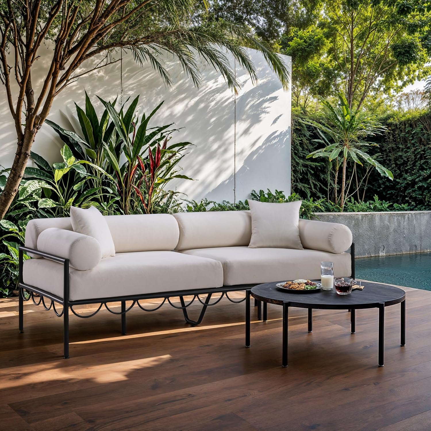 buy Portofino patio sofa,Meridian Furniture Portofino sofa worth buying,Portofino outdoor sofa pros cons,best art deco patio sofa,Portofino sofa vs alternatives,should I buy Portofino patio sofa unboxing and complete package contents