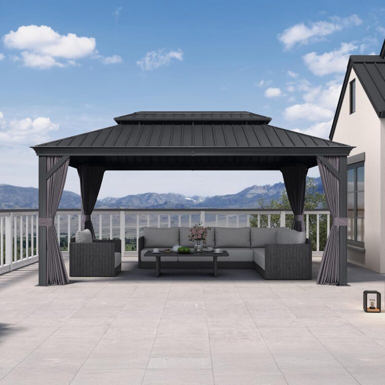 Image 1 of buy Purple Leaf gazebo