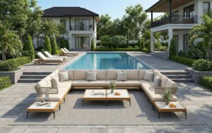 Image 1 of buy Purple Leaf outdoor furniture set