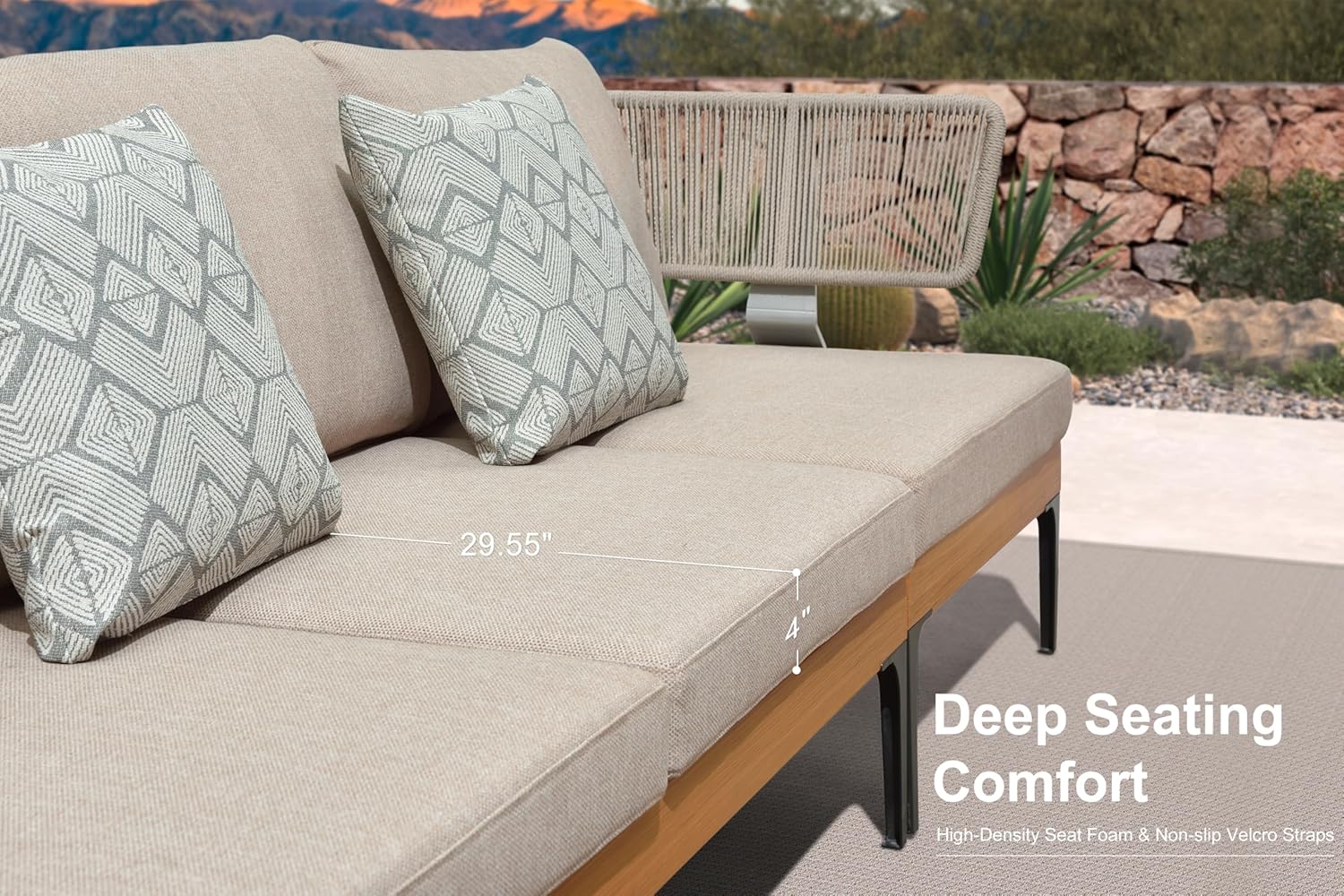 buy Purple Leaf outdoor furniture set,Purple Leaf furniture worth buying,best outdoor sectional for patio,Purple Leaf U-shaped sofa pros cons,should I buy Purple Leaf conversation set,outdoor wicker sectional vs alternatives unboxing and complete package contents