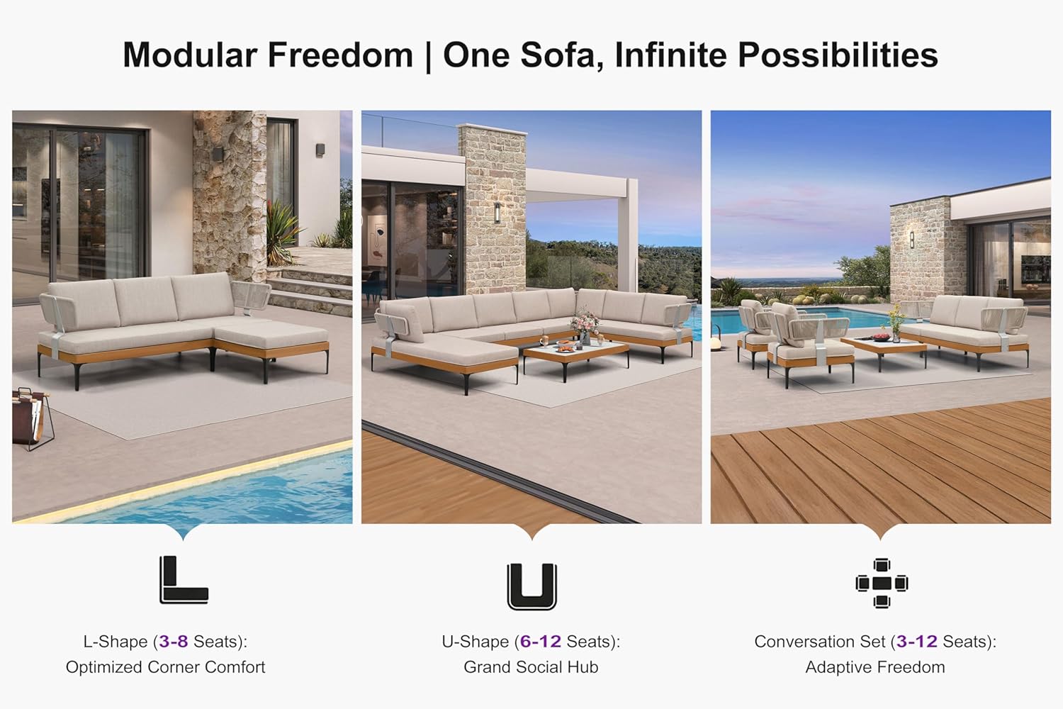 buy Purple Leaf outdoor furniture set,Purple Leaf furniture worth buying,best outdoor sectional for patio,Purple Leaf U-shaped sofa pros cons,should I buy Purple Leaf conversation set,outdoor wicker sectional vs alternatives performance testing and real-world results