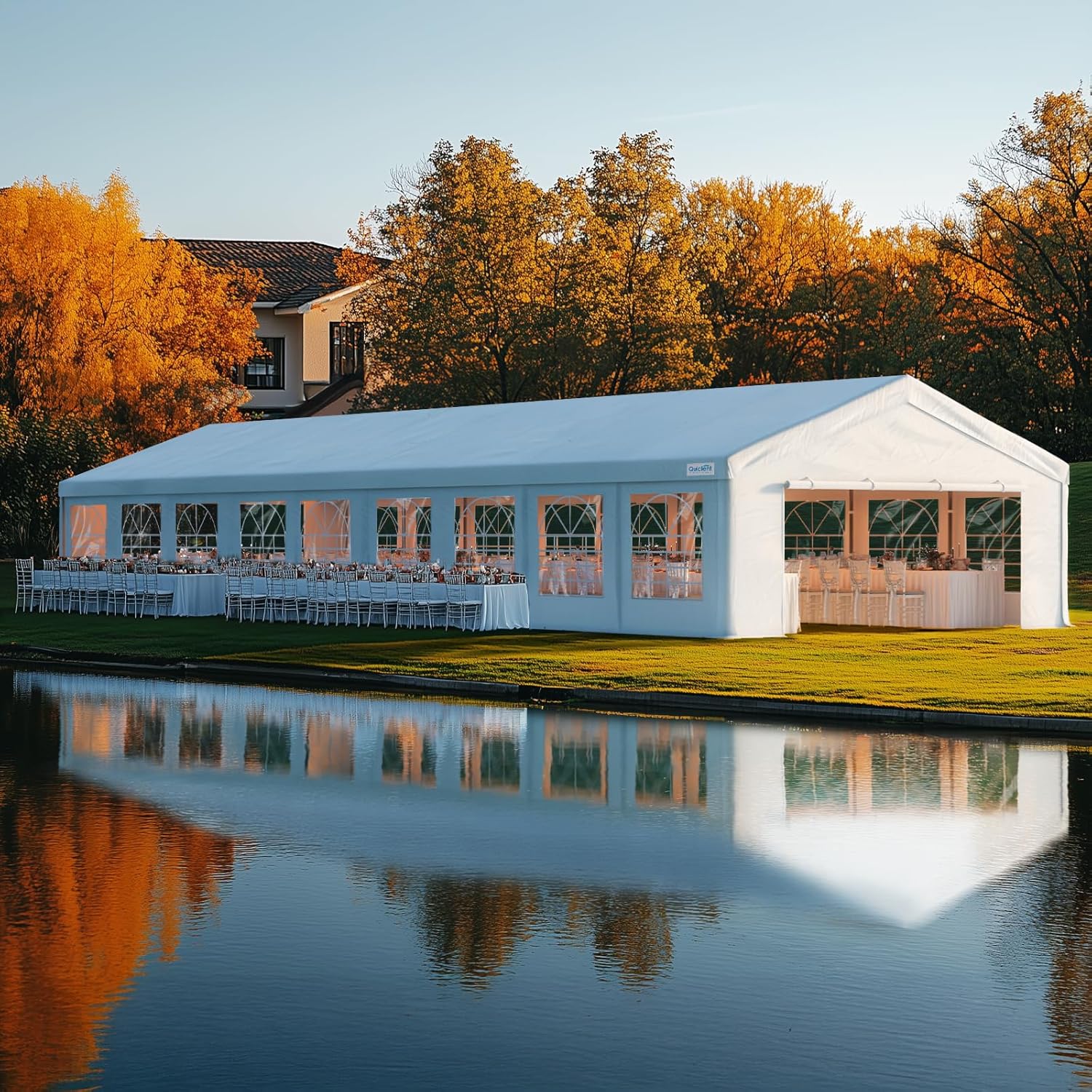 buy Quictent 20x60 heavy duty party tent,should I buy Quictent party tent,Quictent heavy duty party tent pros cons,best large outdoor canopy tent for weddings,Quictent 20x60 tent worth buying,event shelter for 100 people unboxing and complete package contents