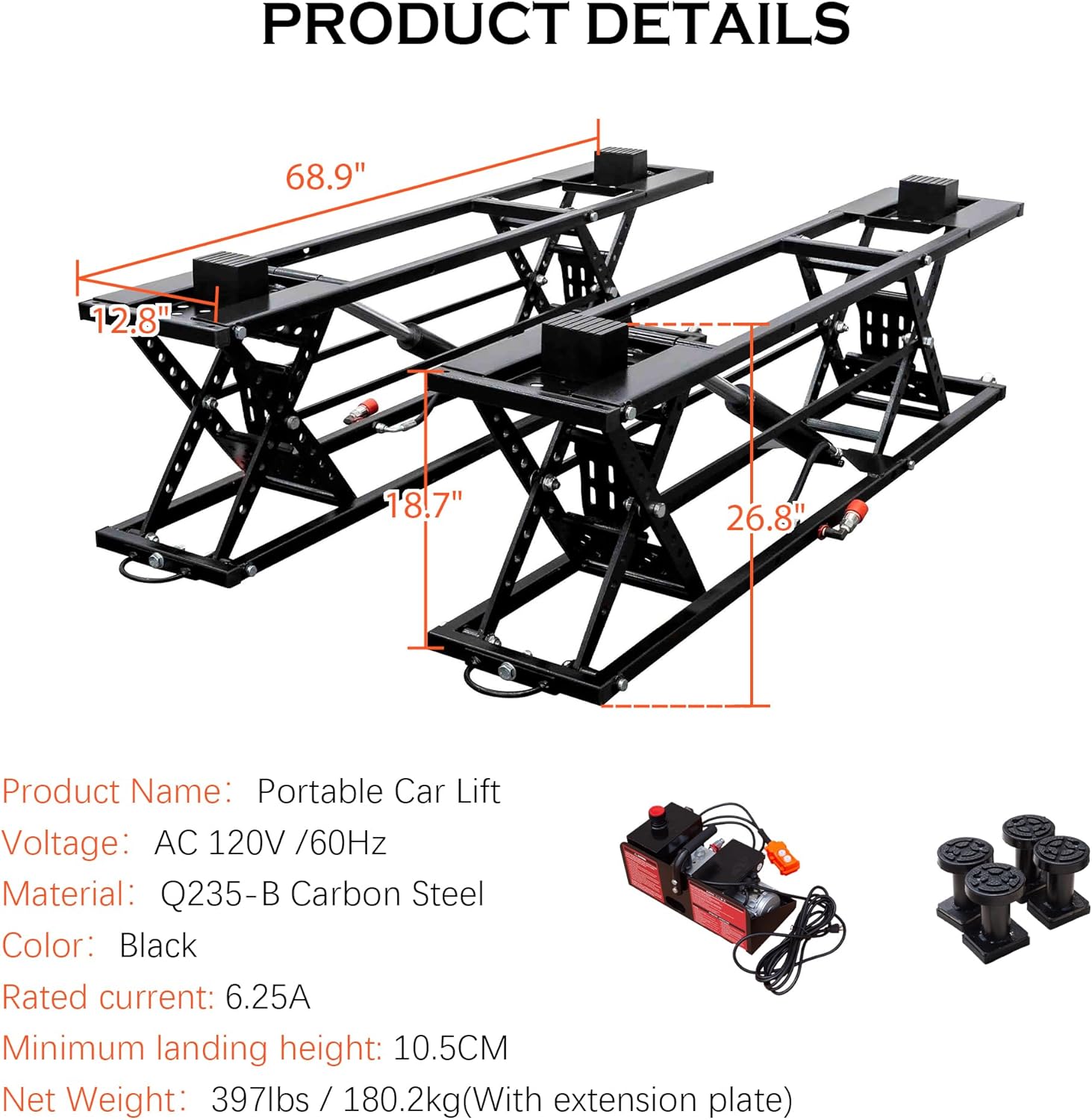 Step-by-step guide for buy Rueekfil 7000 lbs car lift,should I buy a portable car lift,Rueekfil car lift vs QuickJack,7000 lbs car lift pros cons,best portable car lift for SUV,Rueekfil car lift worth buying - complete tutorial