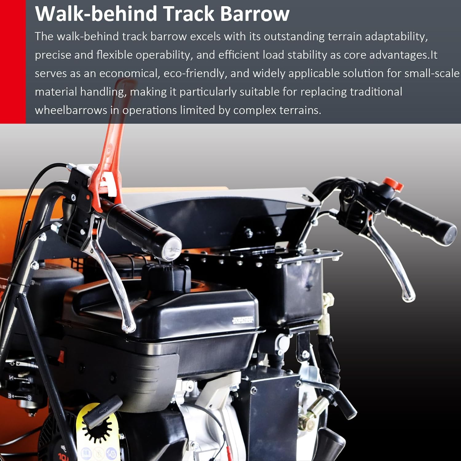buy Rueekfil gas track barrow,Rueekfil track barrow worth it,best heavy duty track barrow,gas powered track barrow pros cons,Rueekfil 1100 lb barrow honest,track barrow vs wheelbarrow performance testing and real-world results